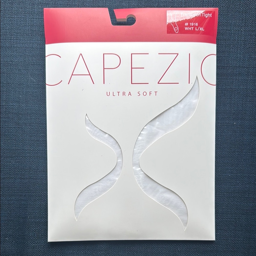 Capezio Ultra Soft White Dance Tights